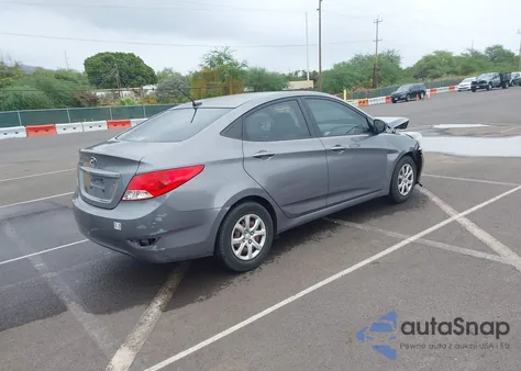 2014 Hyundai Accent Gls z USA, uszkodzony, nr VIN KMHCT4AE1EU759533